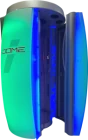 UWE iDOME Stehbräuner mit Vibrationsplatte
